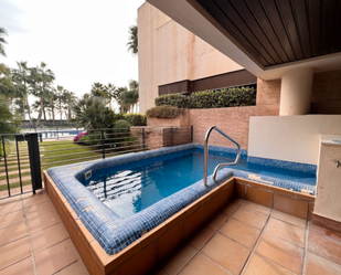 Swimming pool of Planta baja for sale in Estepona  with Air Conditioner, Terrace and Storage room