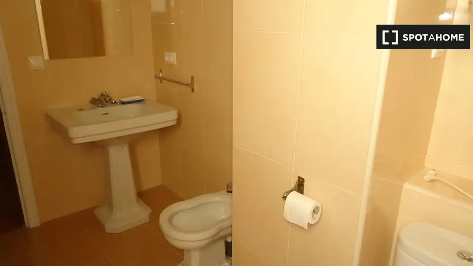 Bathroom of Flat for share in Centro