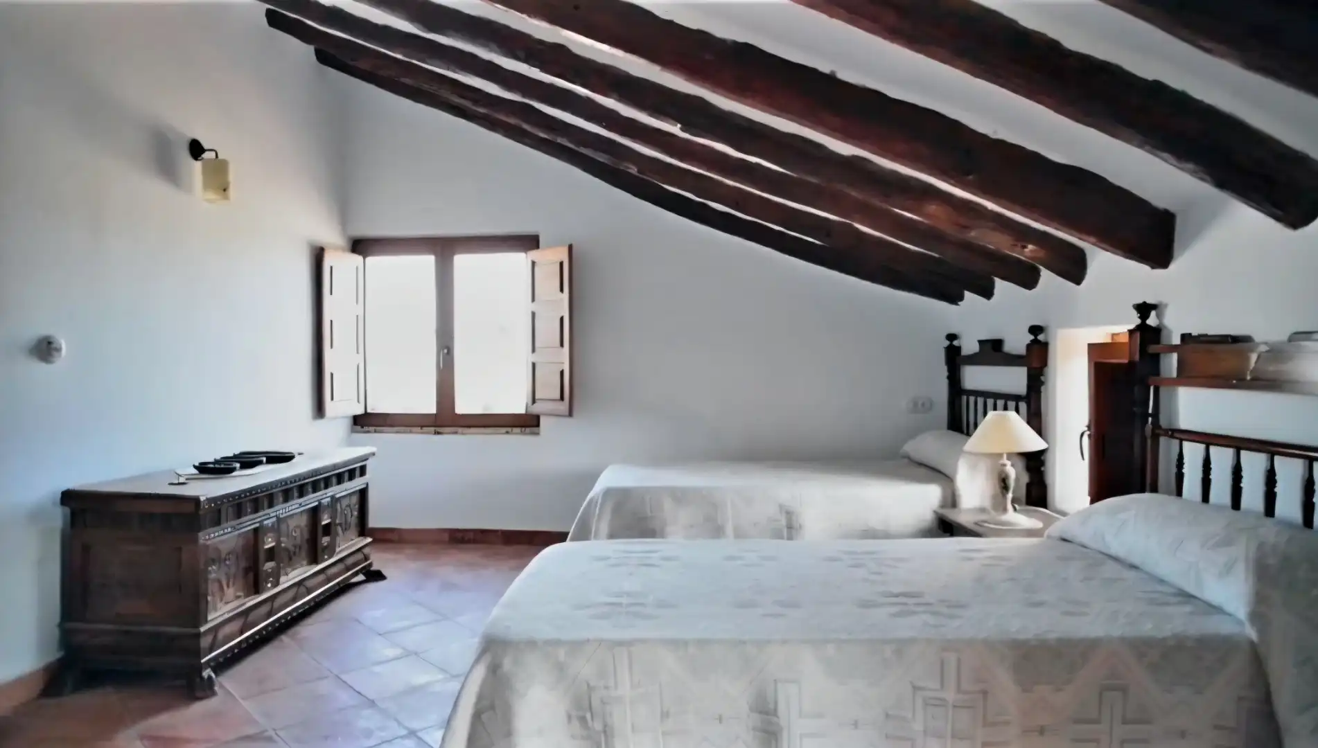 Schlafzimmer von Country house zum Verkauf in Vélez-Blanco mit Klimaanlage, Heizung und Privatgarten