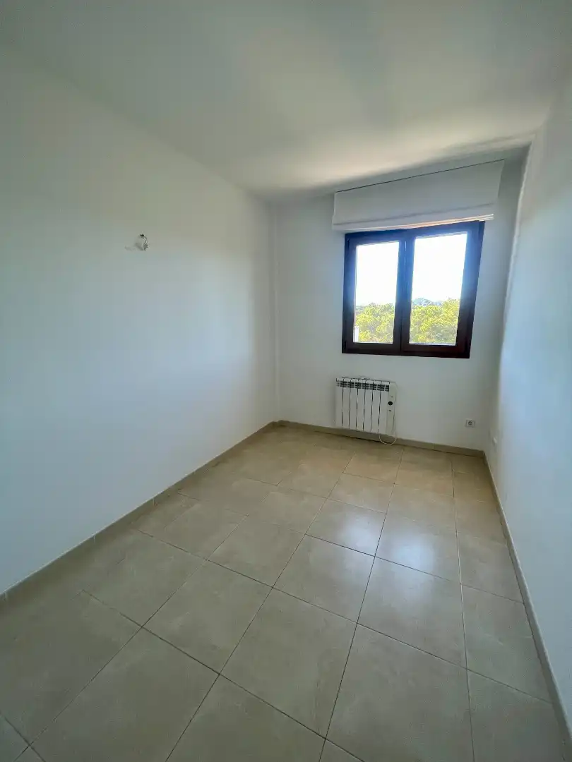Schlafzimmer von Dachboden zur Miete in Son Servera mit Klimaanlage, Heizung und Terrasse