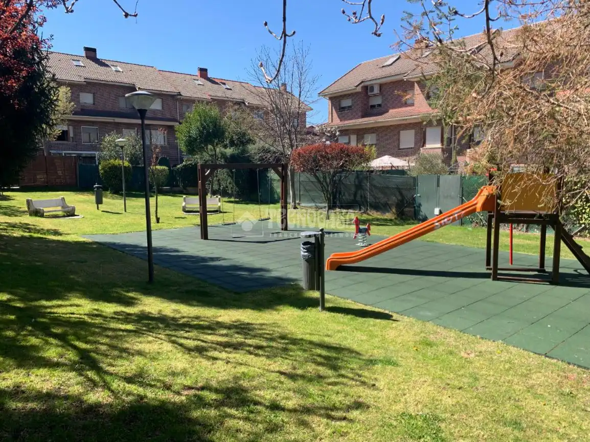 Exterior view of Detached homes for sale in Collado Villalba  with Air Conditioner and Heating