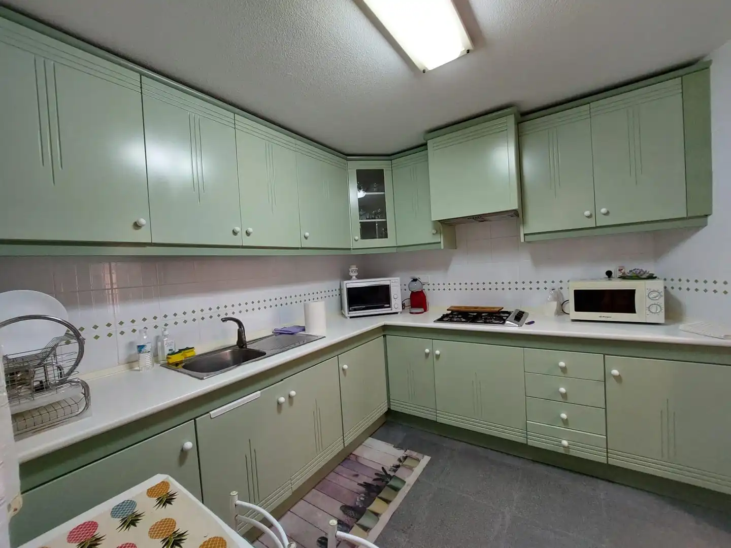 Kitchen of Flat for rent in Alicante / Alacant  with Air Conditioner and Furnished