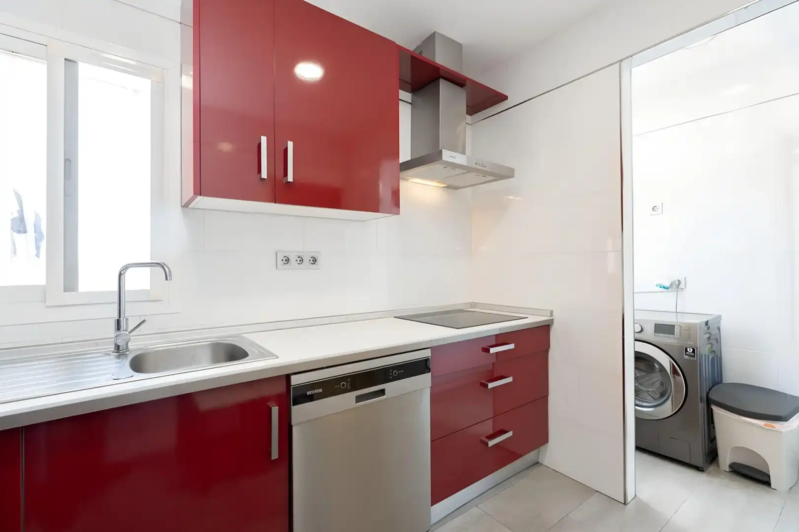 Kitchen of Flat for sale in Motril  with Air Conditioner and Balcony
