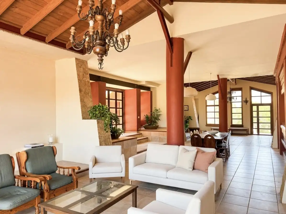 Sala de estar de Casa o chalet en venta en Betancuria con Calefacción, Jardín privado y Terraza