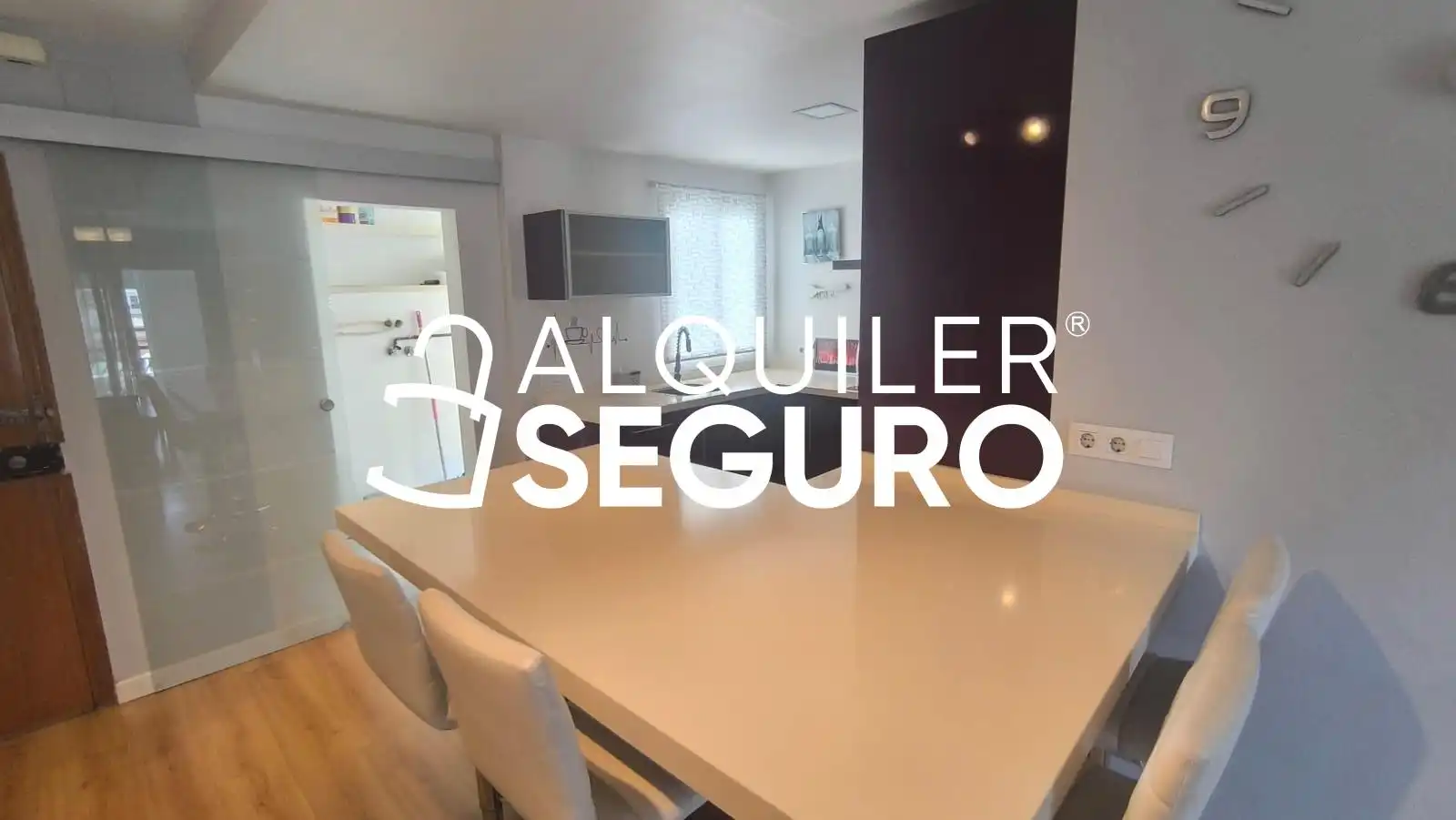 Küche von Wohnung zur Miete in Dos Hermanas mit Klimaanlage, Terrasse und Schwimmbad