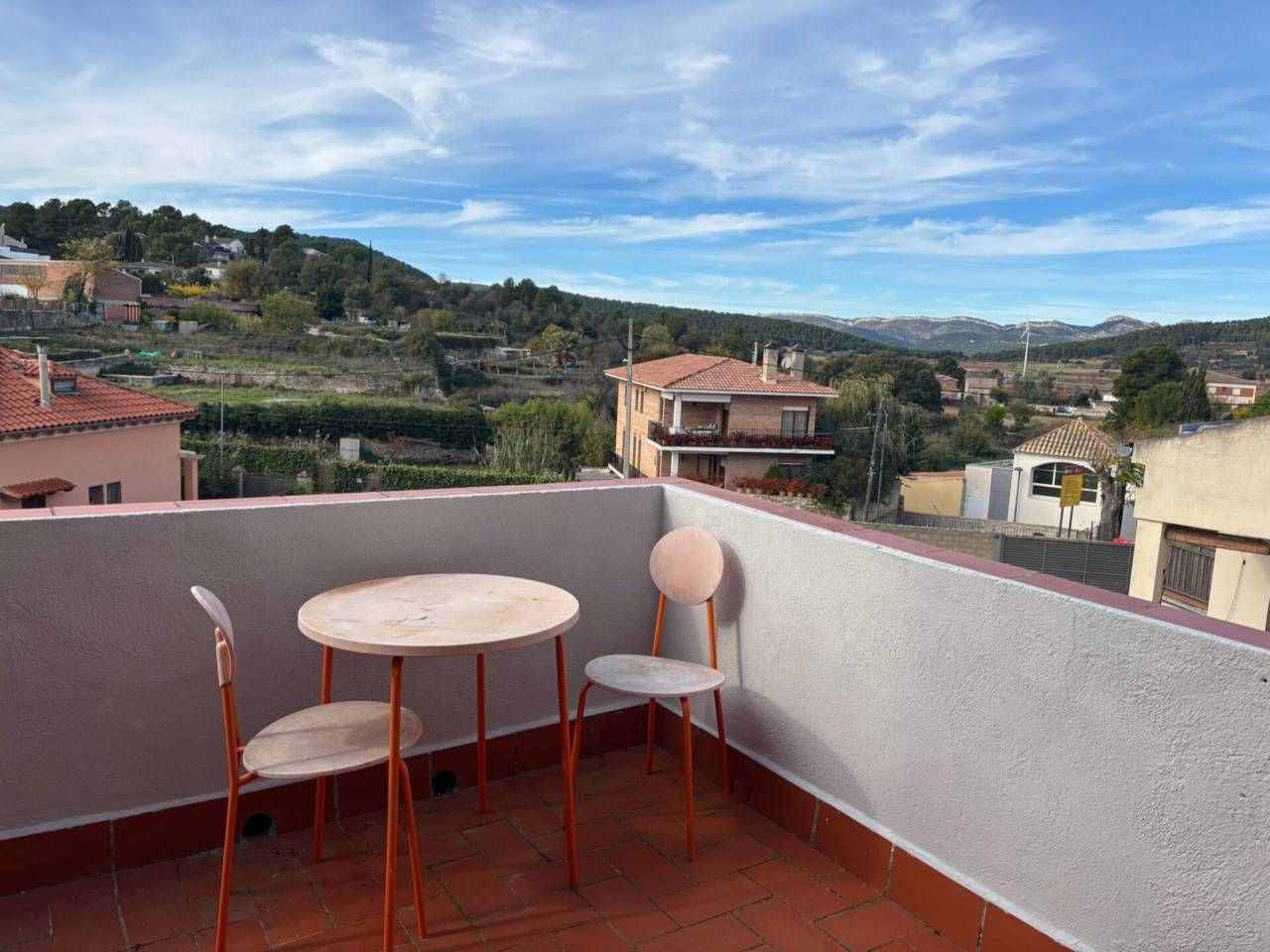 Terrassa de Casa o xalet de lloguer en La Llacuna amb Terrassa