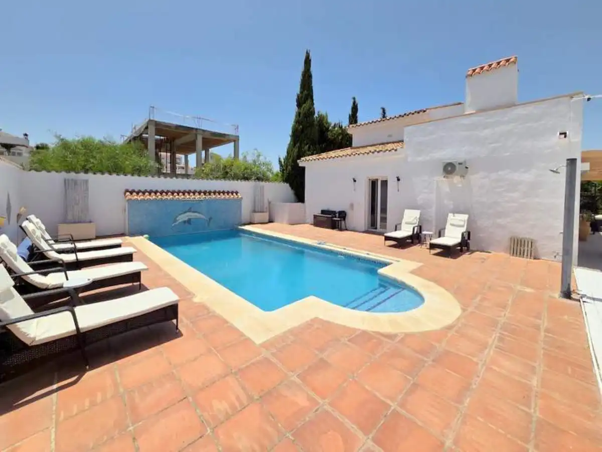 Piscina de Casa o xalet en venda en Manilva amb Aire condicionat