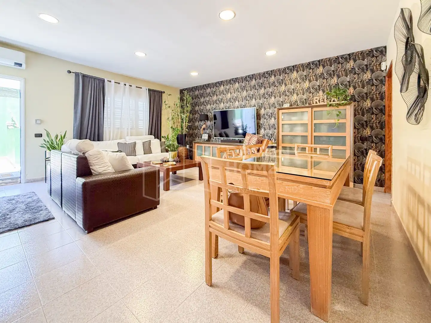 Sala de estar de Casa adosada en venta en El Matorral