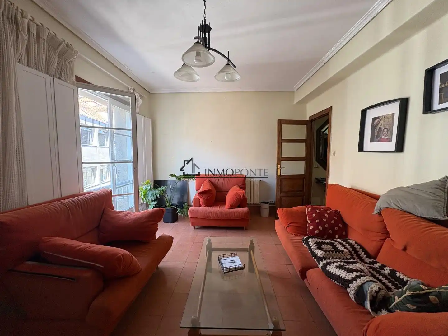 Sala d'estar de Pis en venda en Pontevedra Capital 