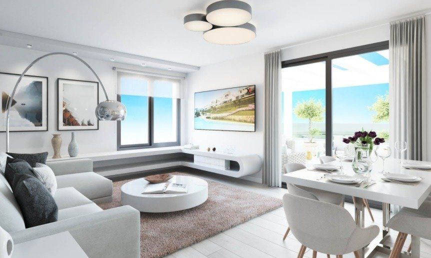 Living room of Attic for sale in Málaga Capital  with Air Conditioner, Heating and Terrace