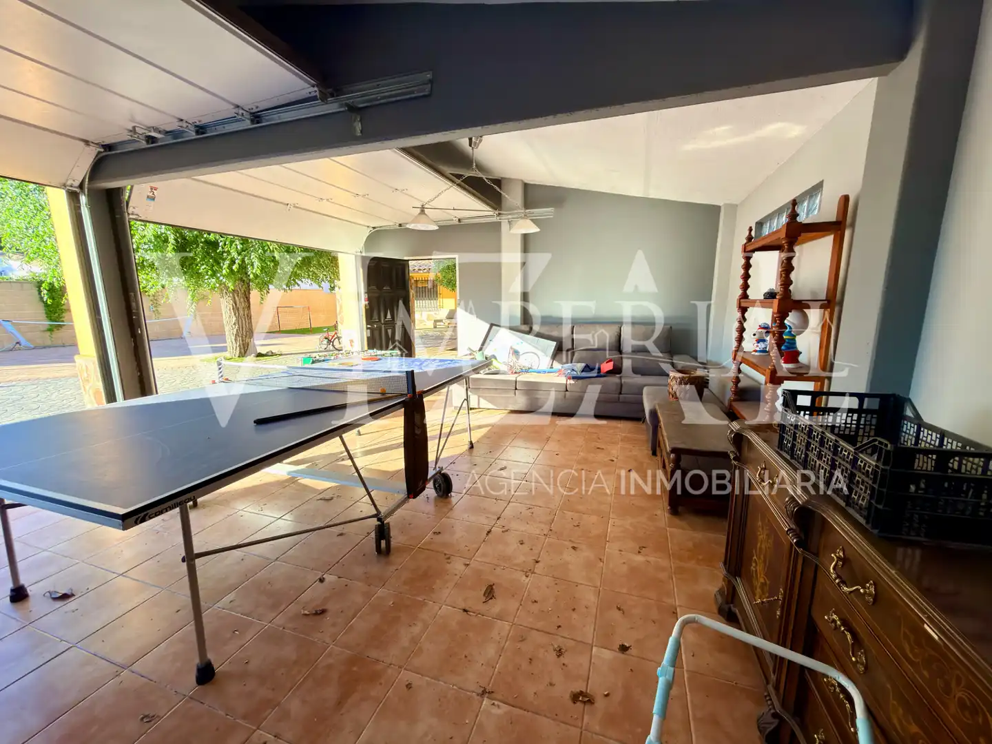 Terrasse von Haus oder Chalet zum Verkauf in El Viso de San Juan mit Klimaanlage, Heizung und Privatgarten