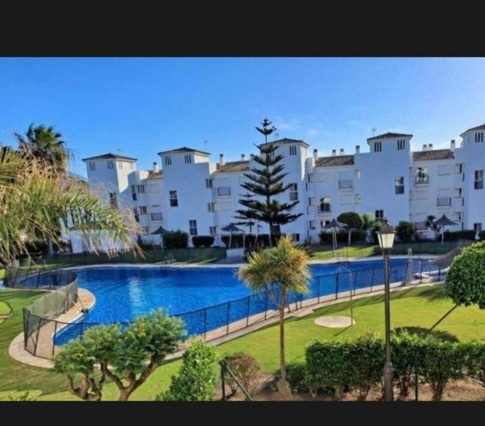 Exterior view of Flat for sale in Manilva  with Air Conditioner, Heating and Private garden