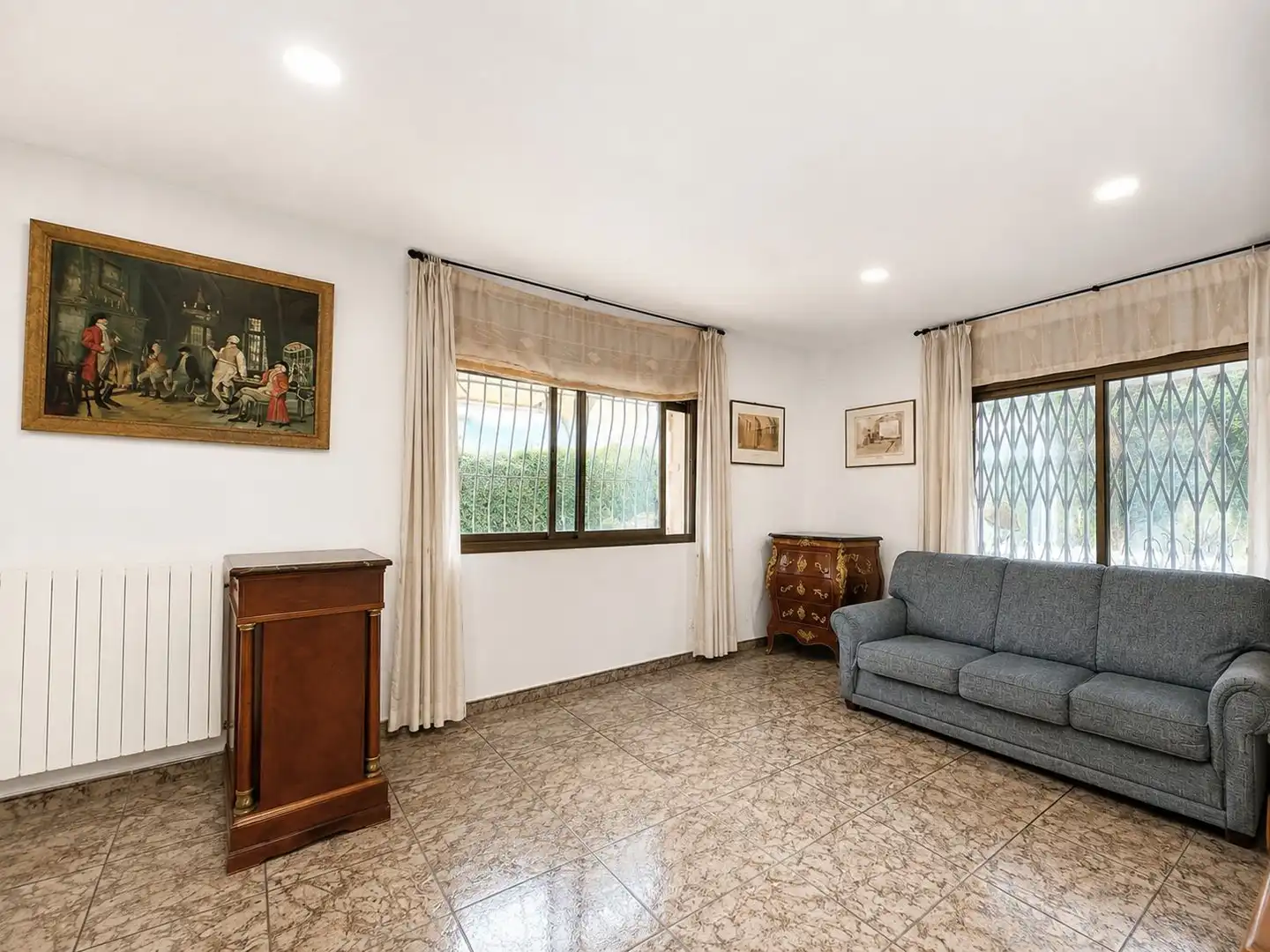 Sala de estar de Casa o chalet en venta en Arenys de Mar con Aire acondicionado, Calefacción y Jardín privado