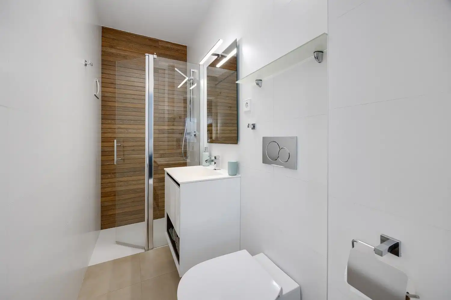 Baño de Apartamento en venta en Pilar de la Horadada con Piscina comunitaria