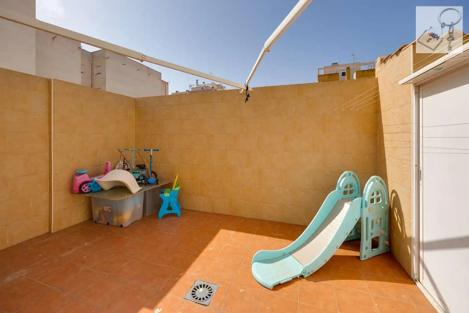 Terrace of Apartments for sale in Torrevieja  with Air Conditioner, Heating and Parquet flooring