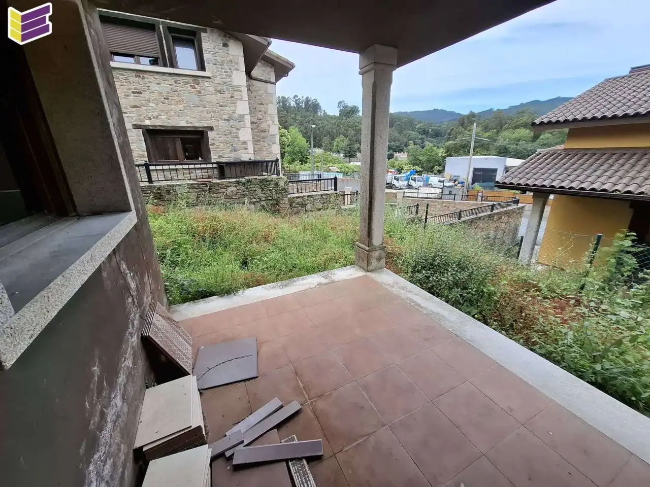 Terrasse von Haus oder Chalet zum Verkauf in Vilaboa mit Privatgarten und Terrasse