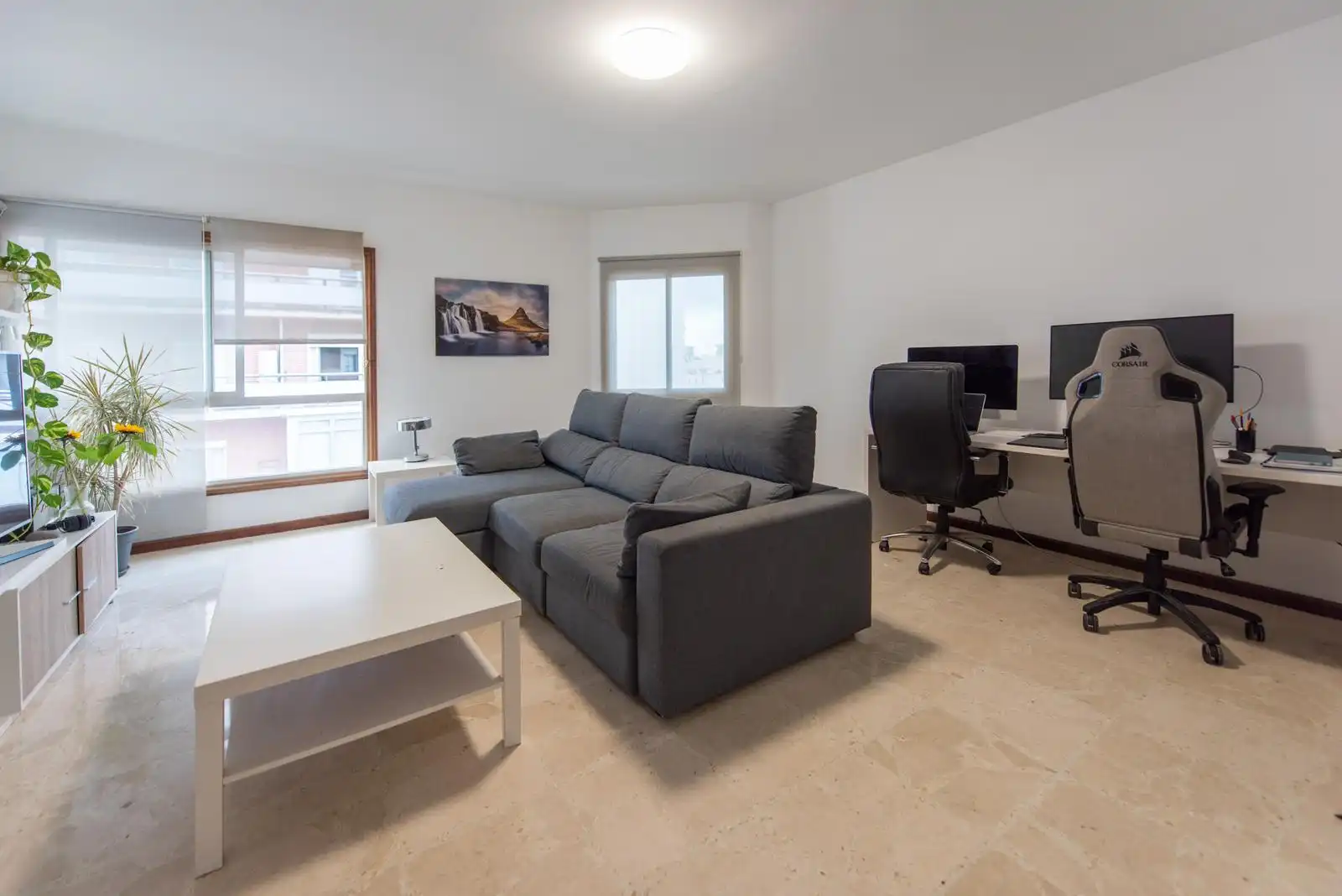 Wohnzimmer von Dachboden zum Verkauf in Las Palmas de Gran Canaria mit Terrasse