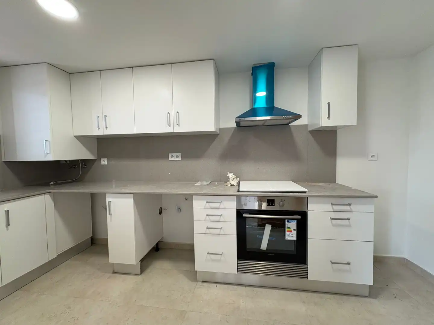 Kitchen of Flat for sale in La Pobla Llarga  with Air Conditioner, Heating and Terrace