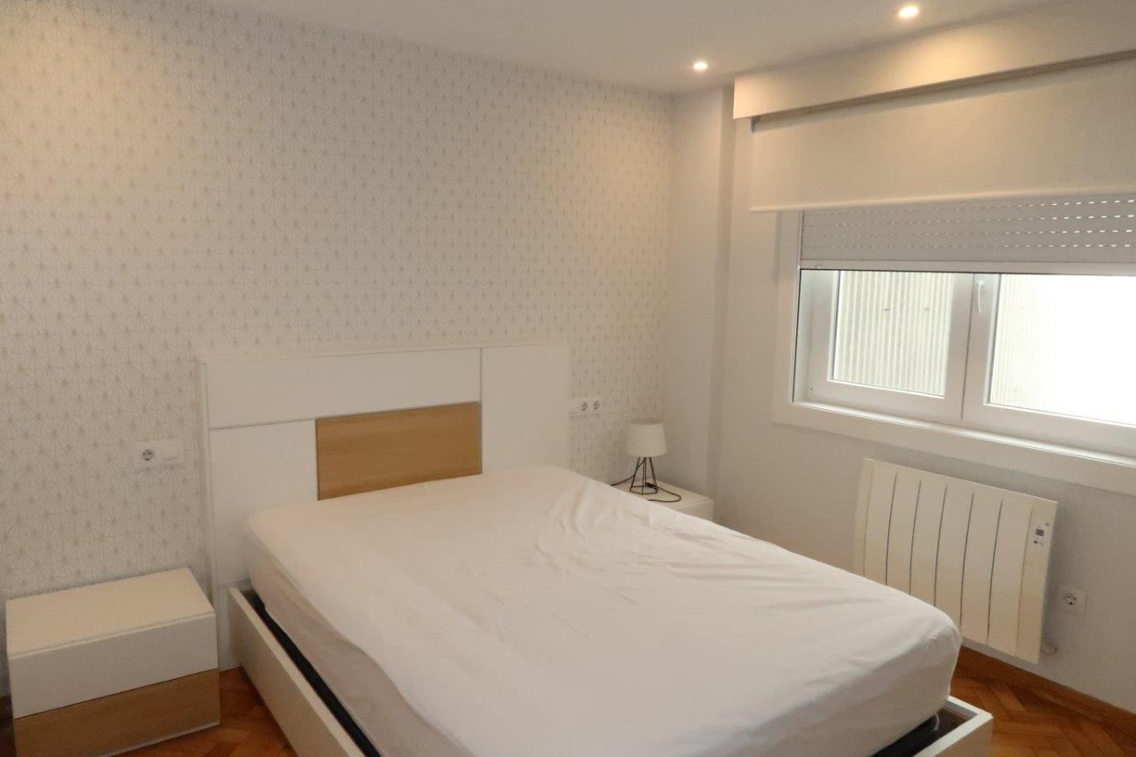 Bedroom of Flat for sale in A Coruña Capital   with Heating and Furnished