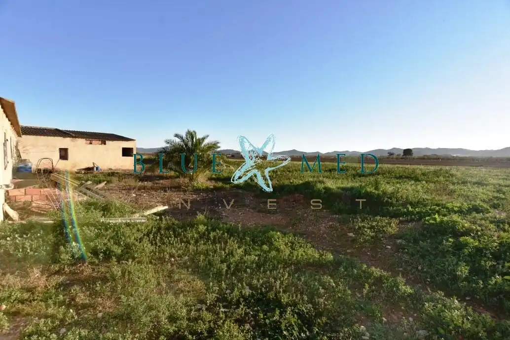 Finca rústica en venta en Fuente Álamo de Murcia con Jardín privado, Terraza y Trastero