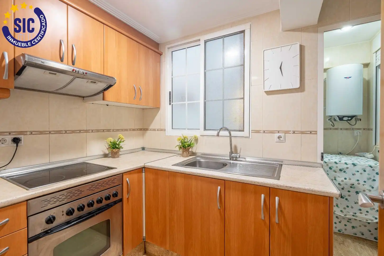Cuina de Apartament en venda en Sueca amb Terrassa i Balcó
