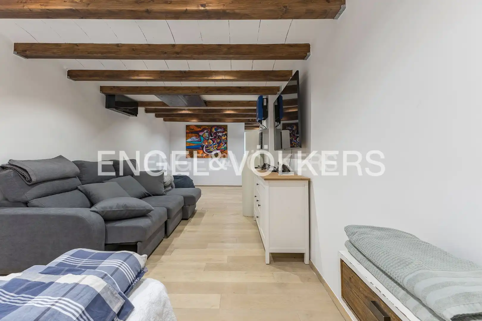 Living room of Houses for sale in Castelldefels  with Air Conditioner, Heating and Private garden