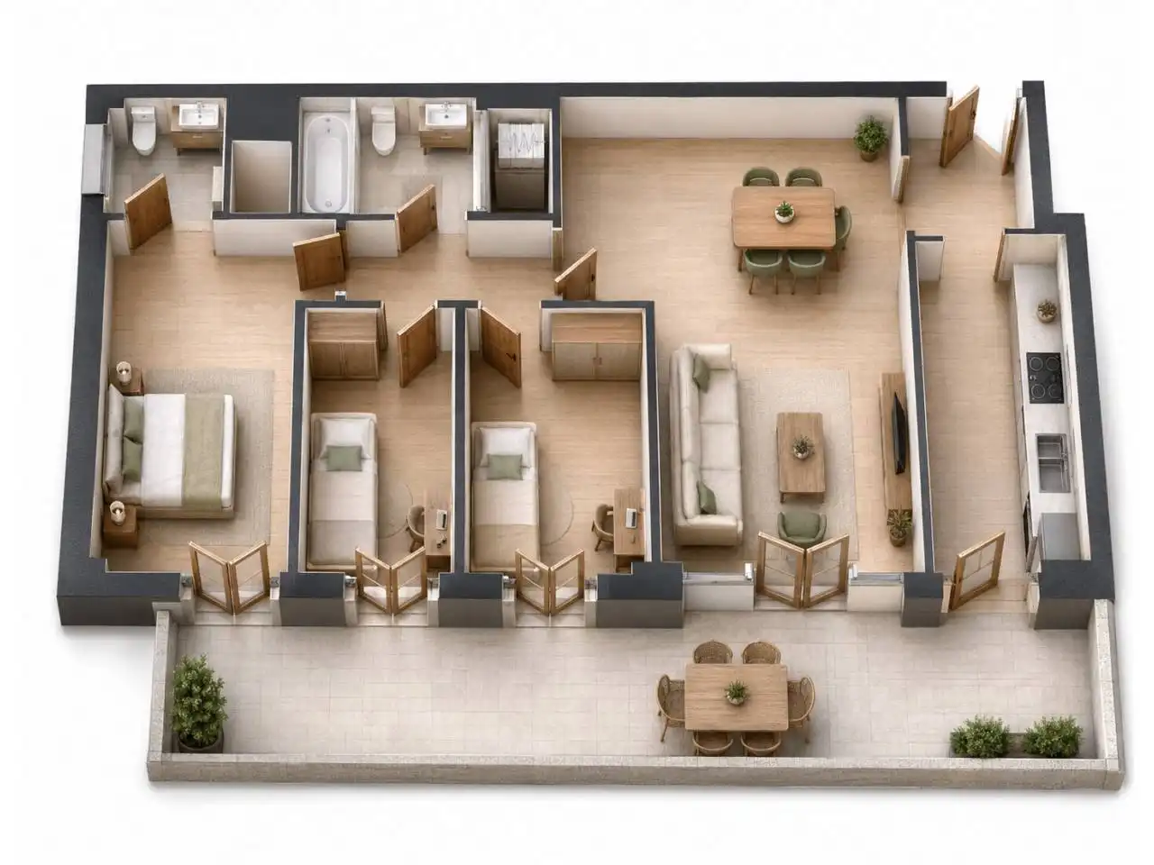 Piso en venta en Sant Just Desvern con Aire acondicionado, Calefacción y Terraza