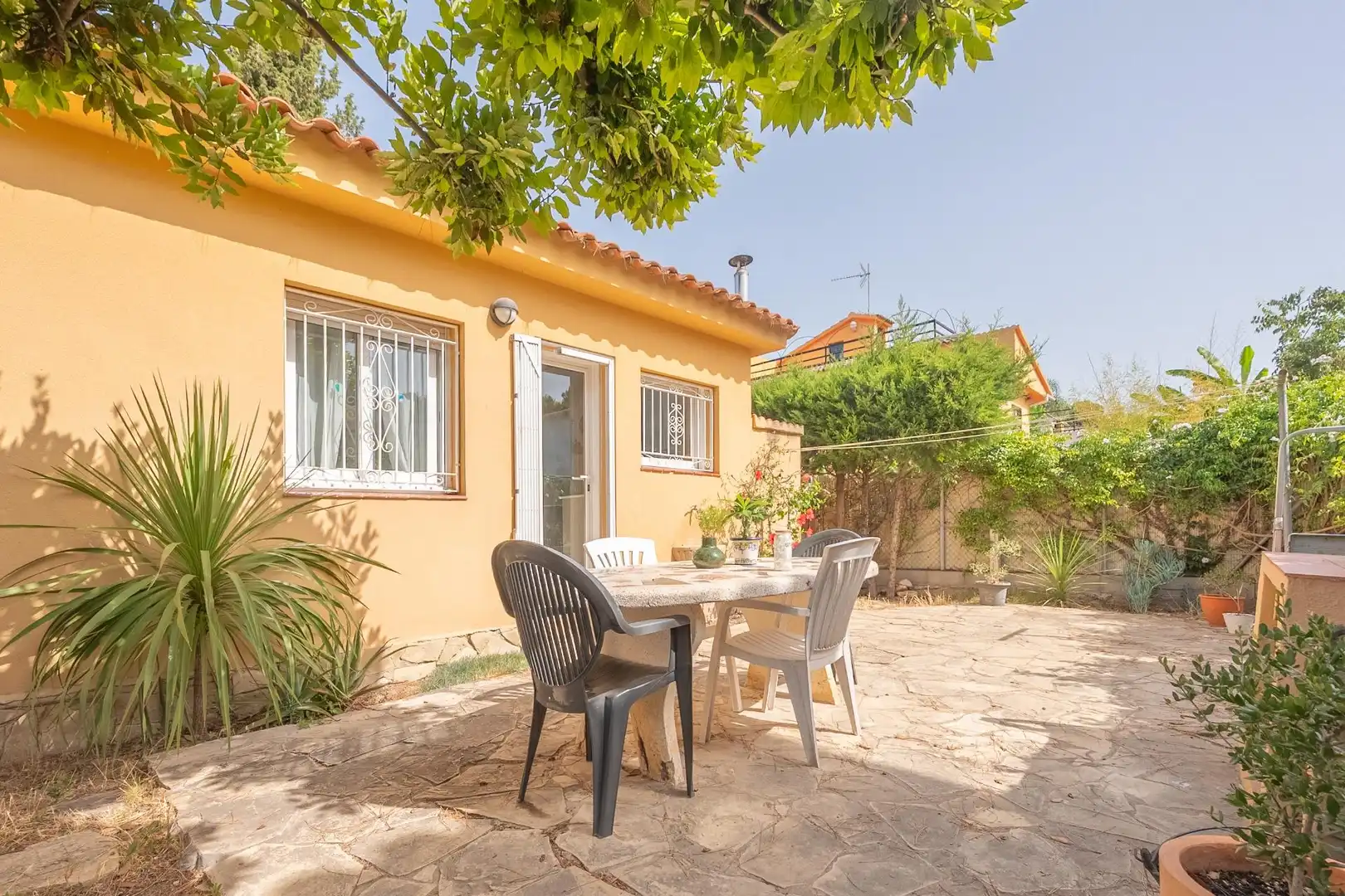 Garden of Houses for sale in Cunit  with Heating, Private garden and Swimming Pool