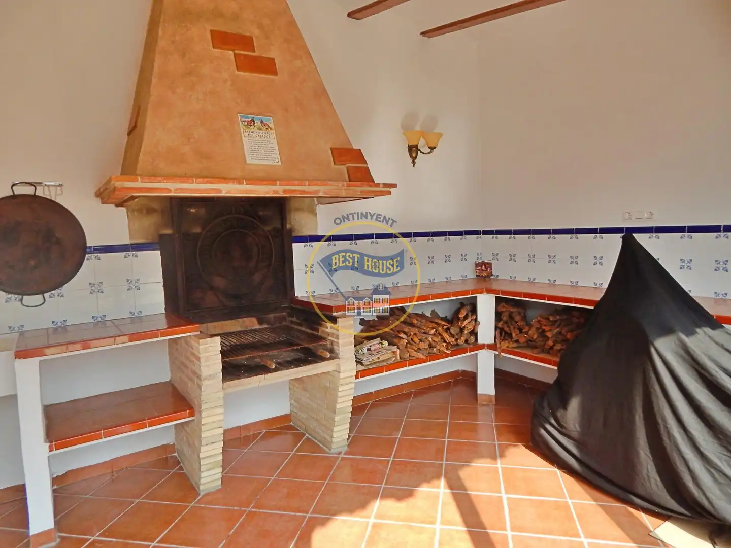 Cocina de Casa o chalet en venta en Llutxent con Calefacción, Jardín privado y Trastero