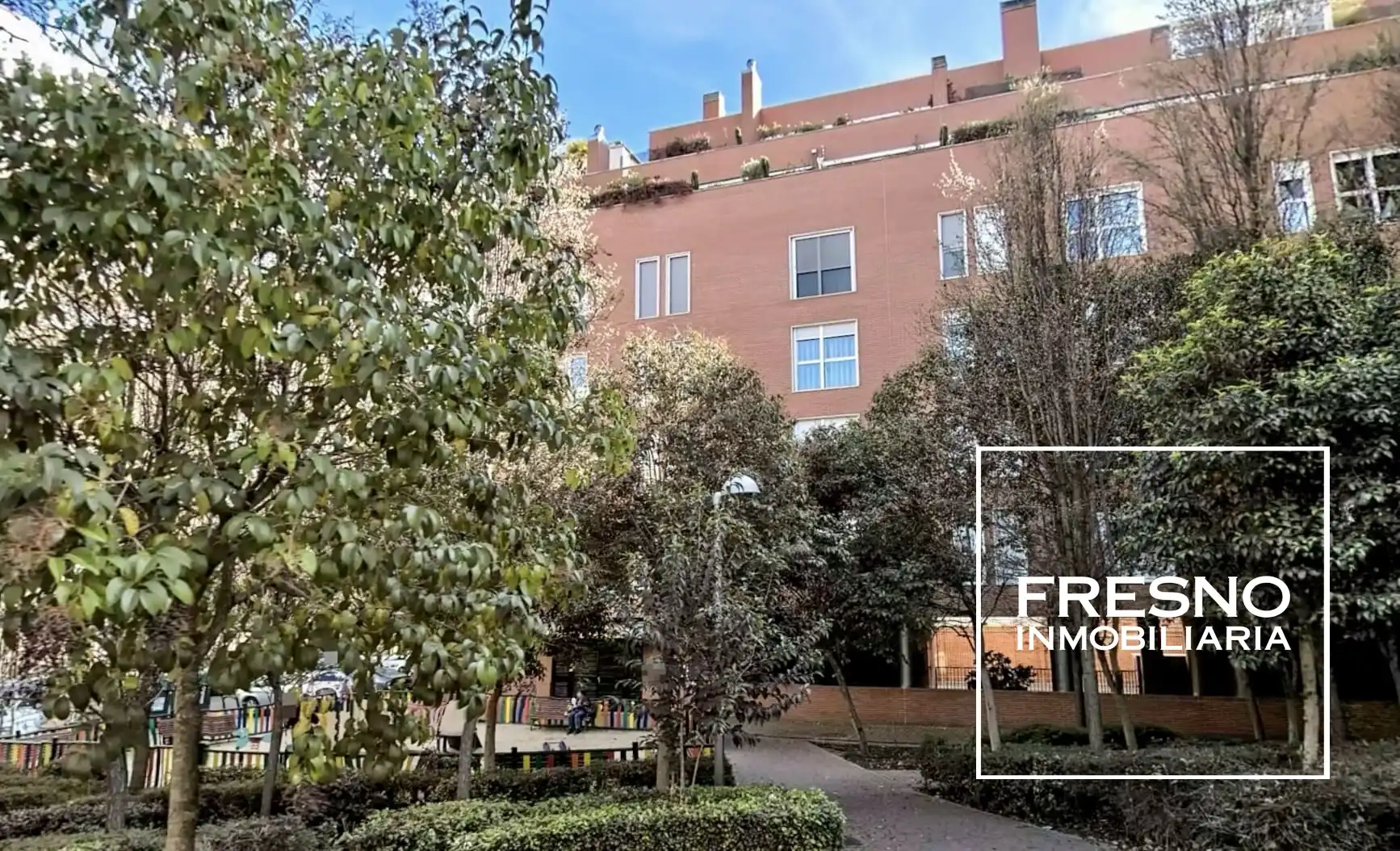 Exterior view of Flat for sale in Madrid  with Heating, Storage room and Community pool