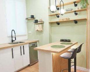 Kitchen of Flat for sale in  Madrid Capital  with Air Conditioner