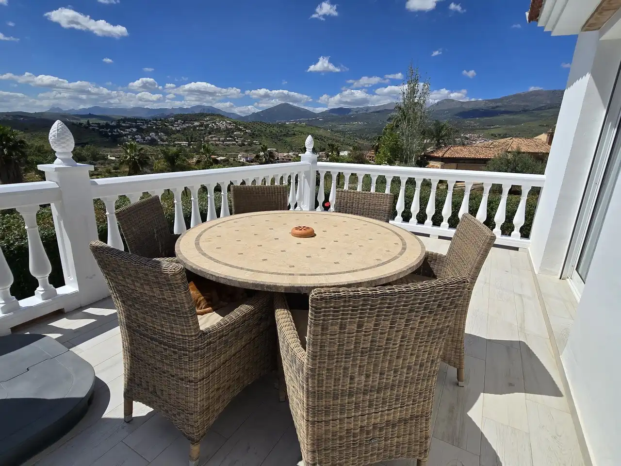 Terraza de Casa o chalet en venta en Alcaucín con Aire acondicionado y Piscina