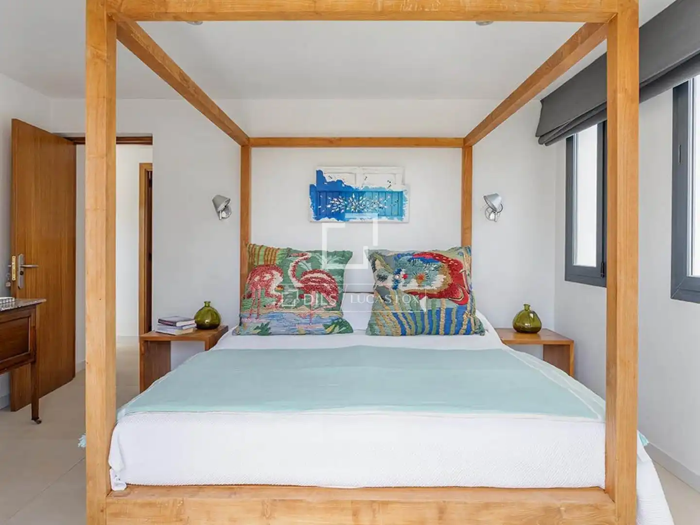 Habitación de Casa o chalet de alquiler en Formentera con Aire acondicionado, Jardín privado y Terraza