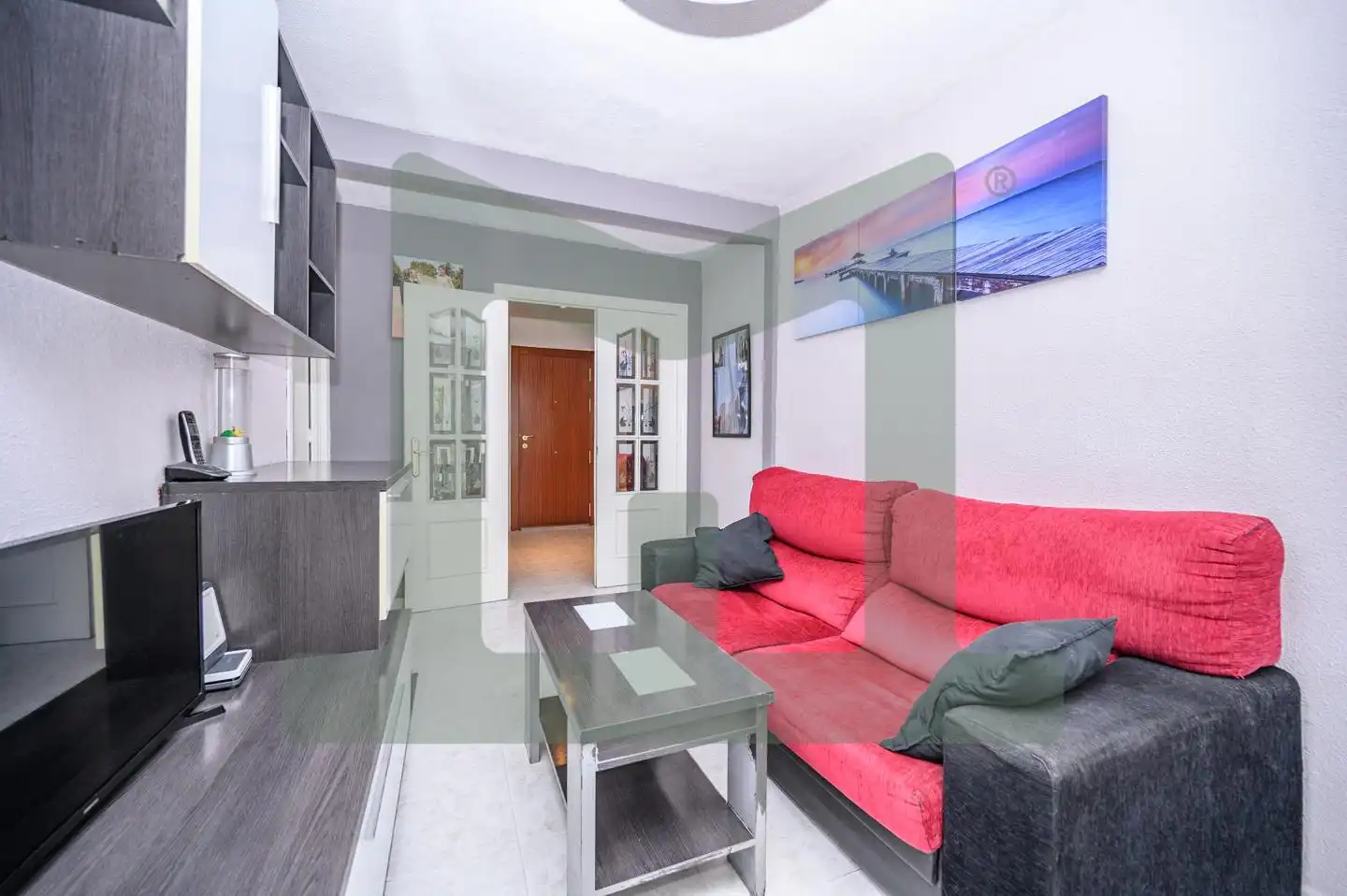 Sala de estar de Piso en venta en Coslada con Calefacción, Terraza y Trastero