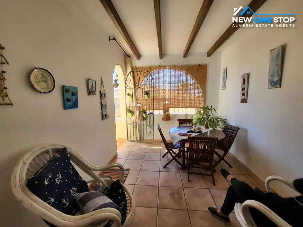 Comedor de Casa o chalet en venta en Mojácar con Aire acondicionado, Calefacción y Jardín privado