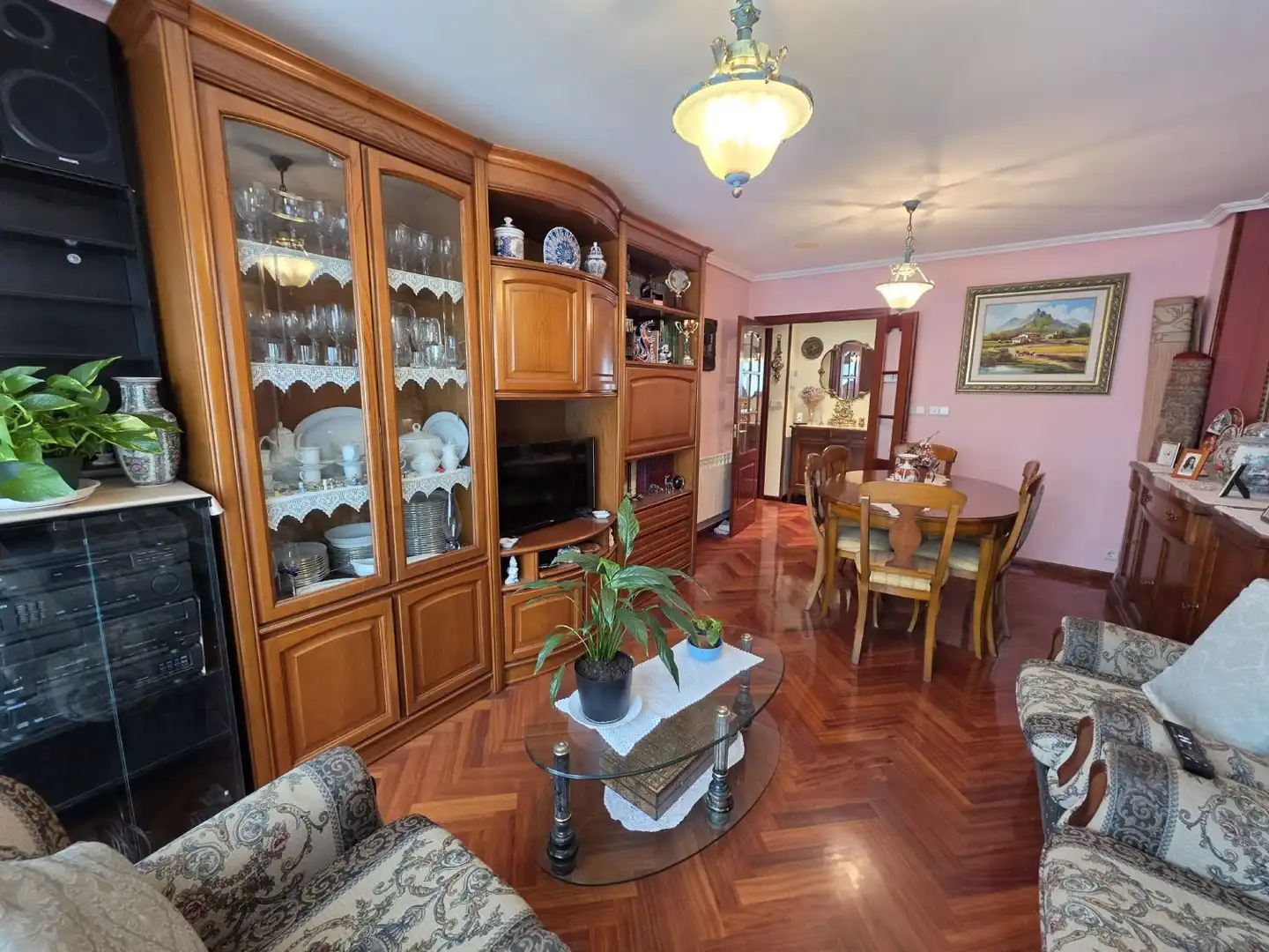 Sala de estar de Piso en venta en A Coruña Capital  con Calefacción y Trastero
