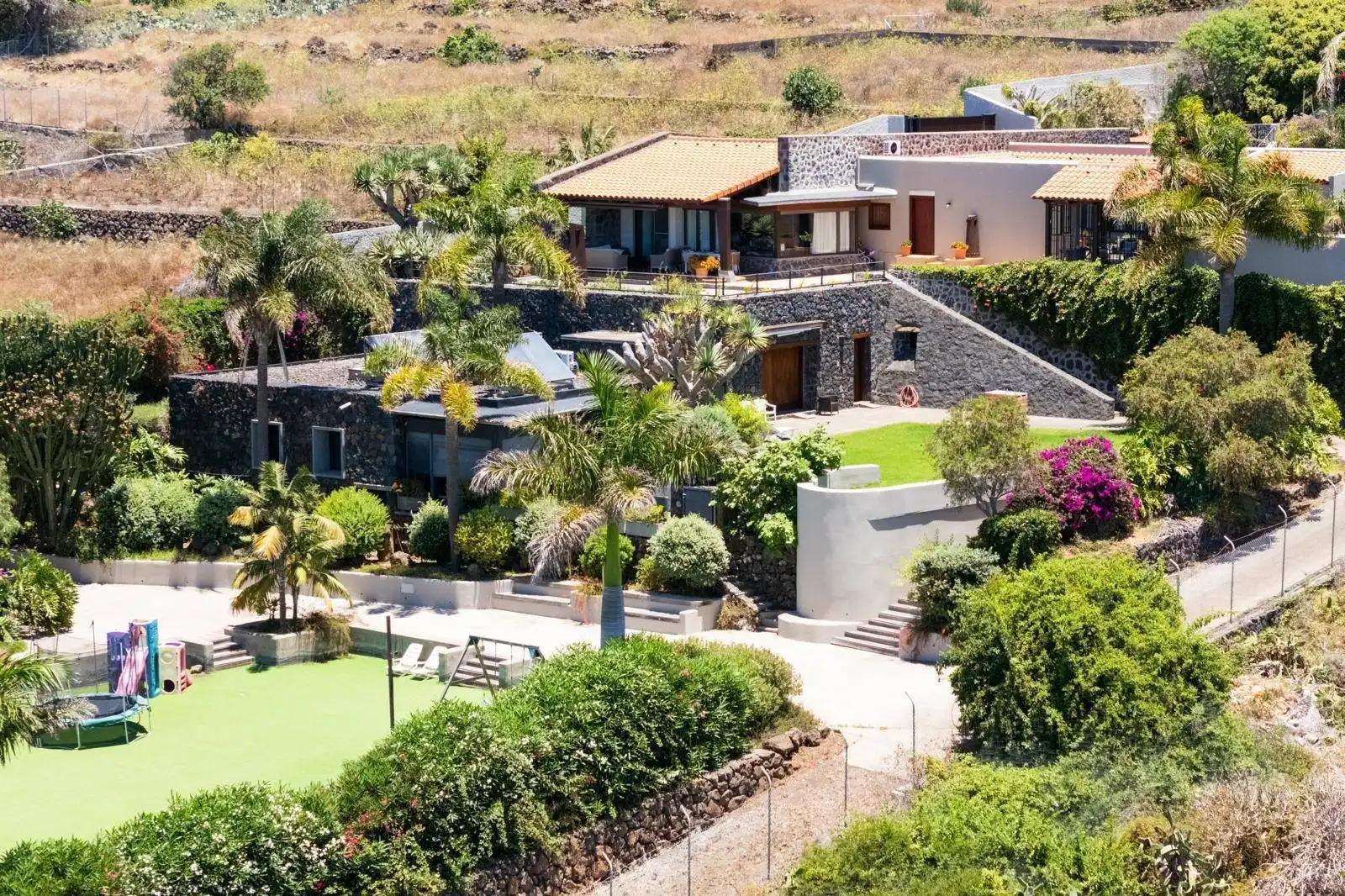 Vista exterior de Casa o chalet en venta en Tacoronte con Calefacción, Jardín privado y Terraza