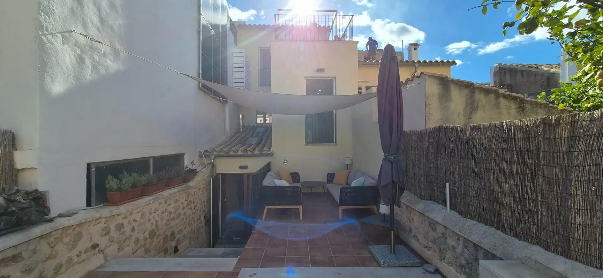 Terraza de Finca rústica en venta en Alaró con Aire acondicionado, Calefacción y Terraza