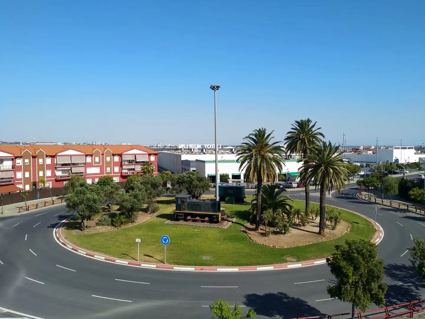 Vista exterior de Piso de alquiler en Aljaraque con Aire acondicionado y Amueblado