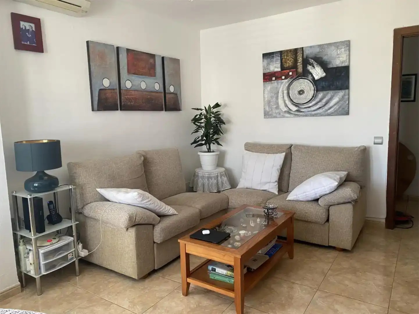 Sala d'estar de Pis en venda en Eivissa amb Aire condicionat i Balcó