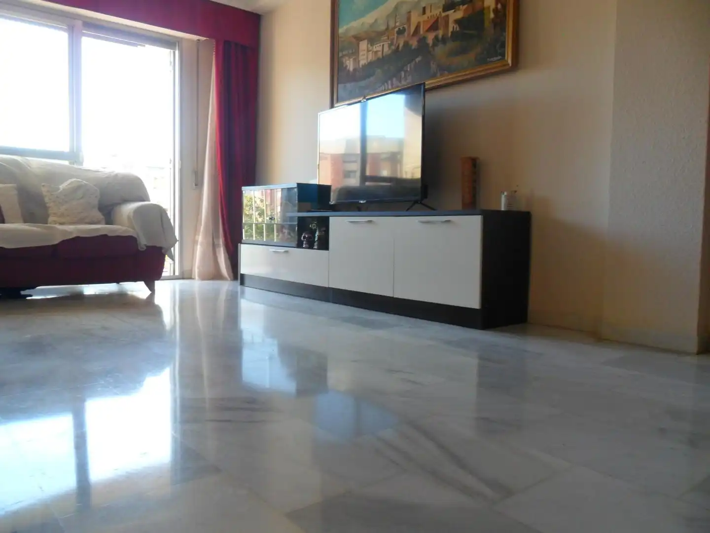Living room of Flat for rent in Granada  with Terrace and Furnished