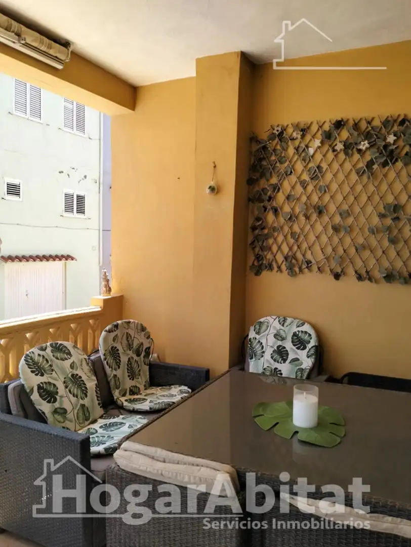 Terrassa de Casa o xalet en venda en Sueca amb Calefacció, Terrassa i Traster
