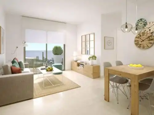 Sala d'estar de Pis en venda en Torrevieja amb Balcó i Piscina comunitària