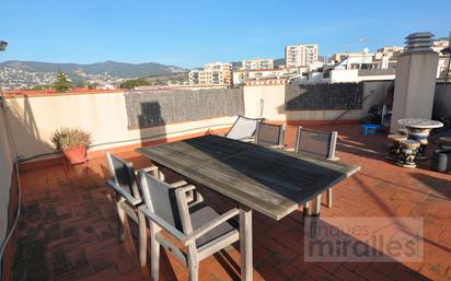 Terrace of Flat for sale in El Masnou  with Heating, Terrace and Balcony