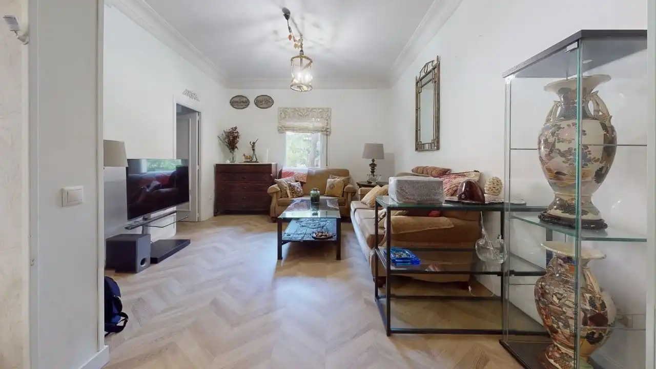 Wohnzimmer von Wohnung zur Miete in Madrid mit Klimaanlage, Heizung und Möbliert
