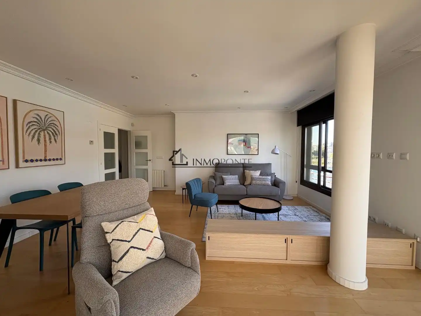 Sala de estar de Piso de alquiler en Pontevedra Capital  con Calefacción y Trastero