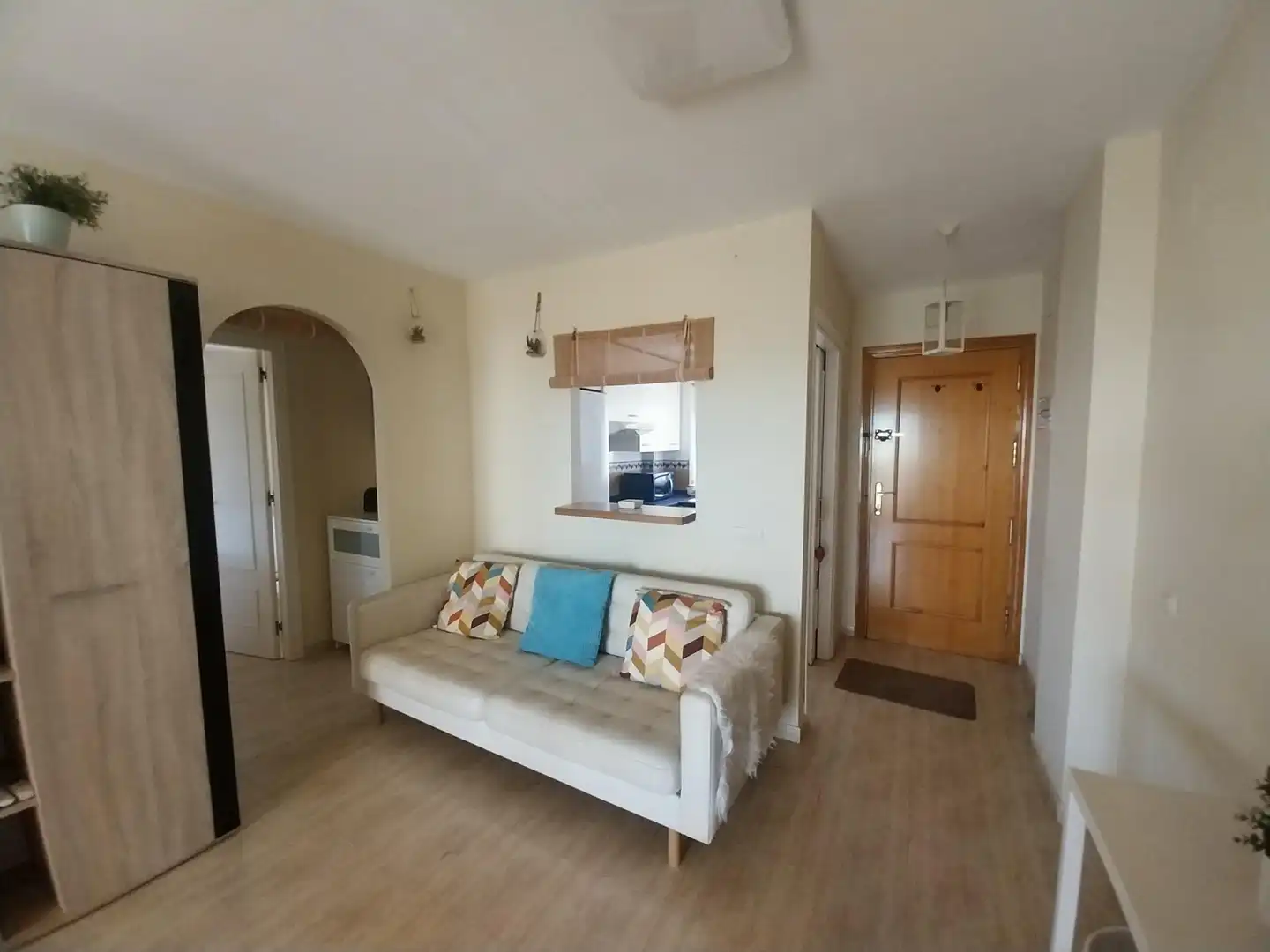 Sala d'estar de Àtic en venda en Mijas amb Aire condicionat, Calefacció i Jardí privat