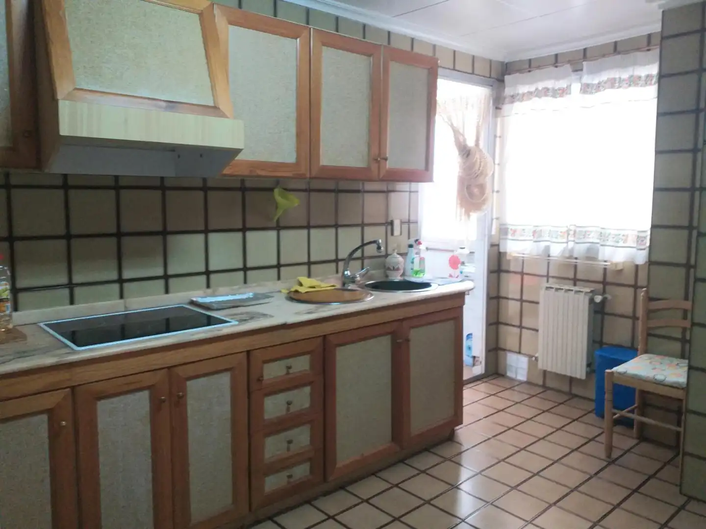 Kitchen of Flat for sale in Yecla  with Heating, Private garden and Furnished