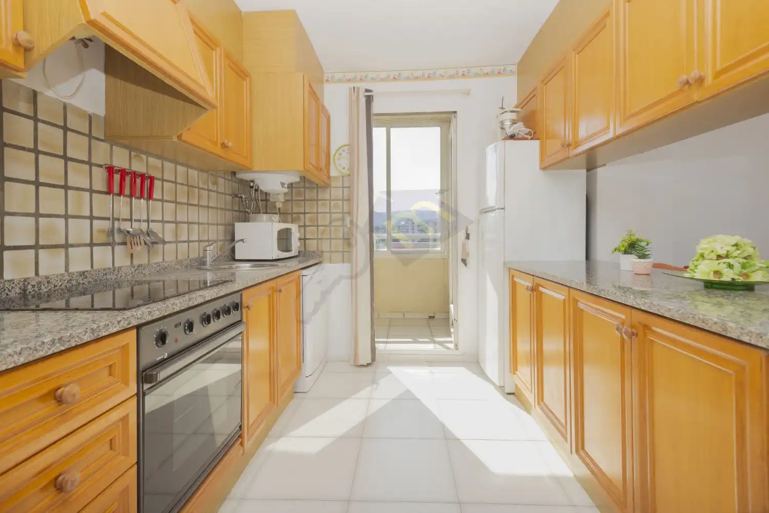 Cocina de Apartamento en venta en Calpe / Calp con Terraza y Piscina comunitaria