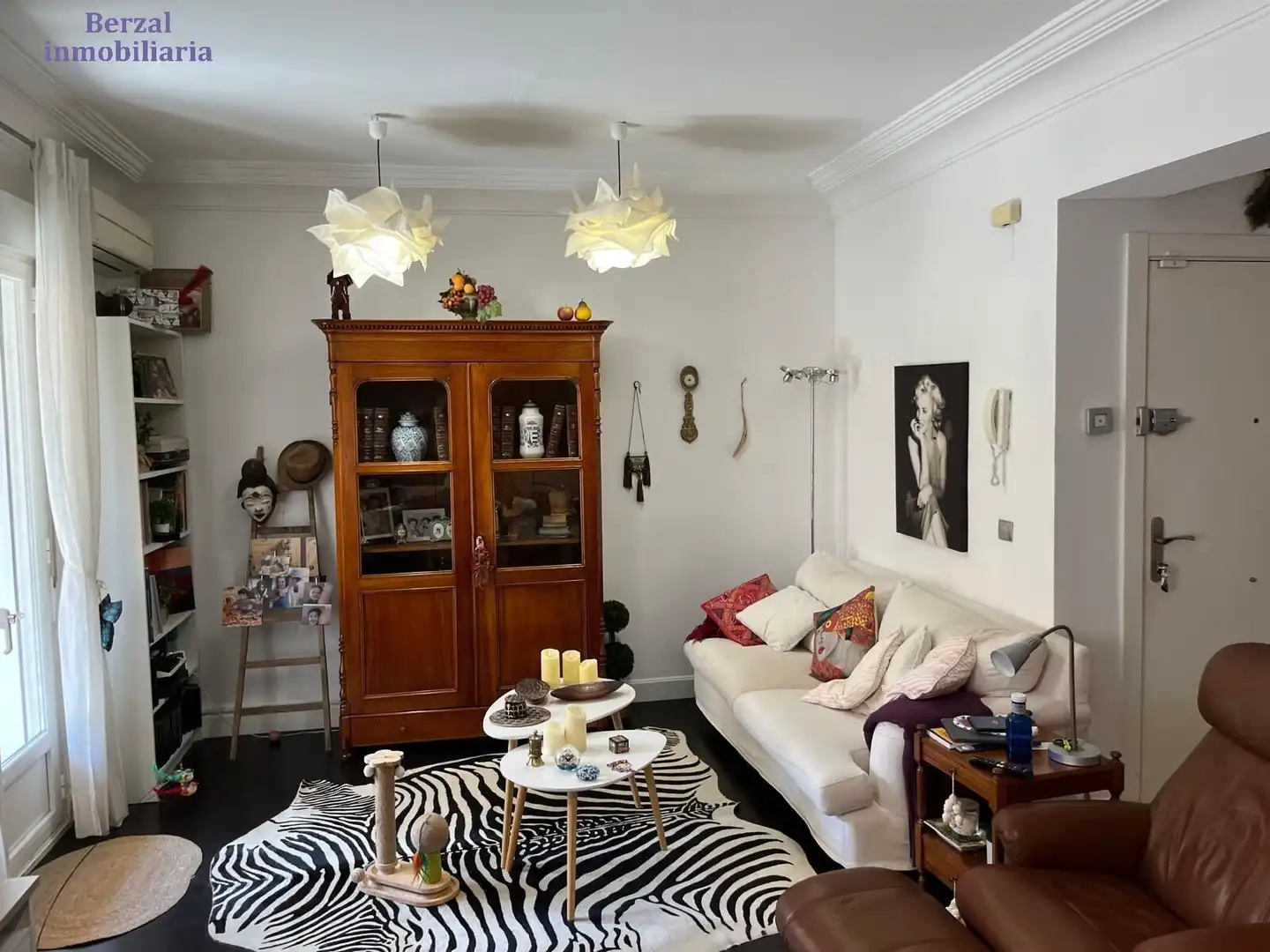 Living room of Flat for sale in  Logroño  with Air Conditioner, Heating and Terrace